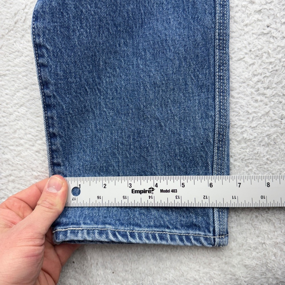 Levis Premium Wedgie Straight Jeans Blue High Rise Button Fly 26995-0000 Size 26 - Picture 6 of 12